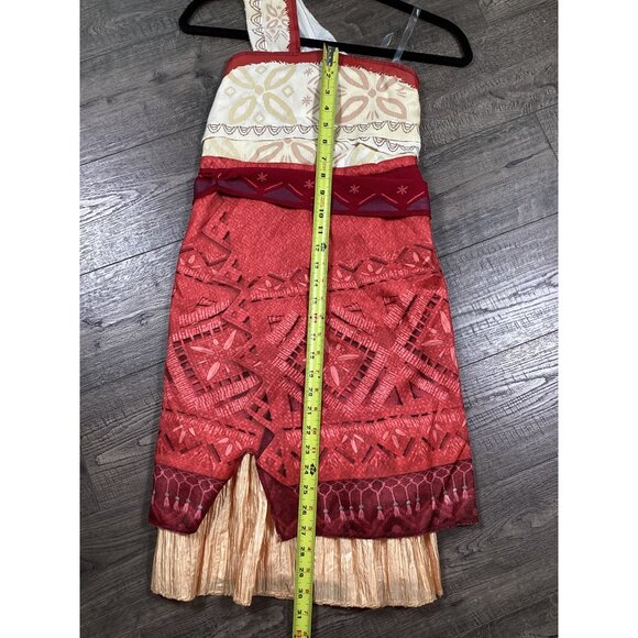 Disney Moana Kids Costume Dress 10/12  Casual Halloween Party Fall Outfits NWOT - Picture 5 of 7